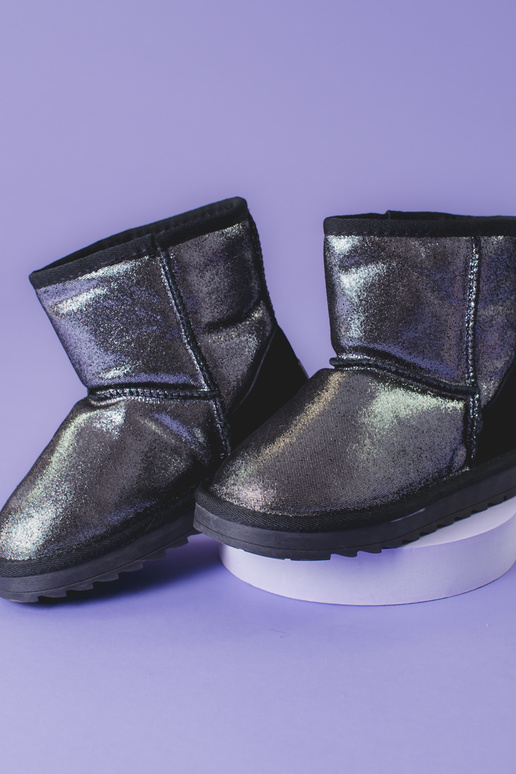 silberne Schneestiefel für Mädchen silberne Schneestiefel für Mädchen