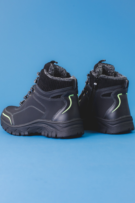 schwarze Trekkingschuhe für Jungen schwarze Trekkingschuhe für Jungen