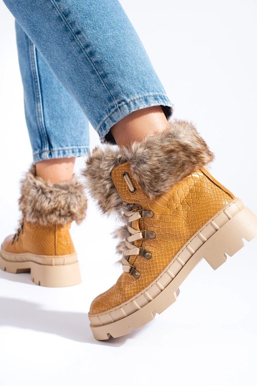 Schuhe für Damen mit Fell