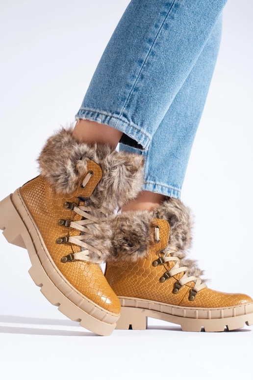 Schuhe für Damen mit Fell