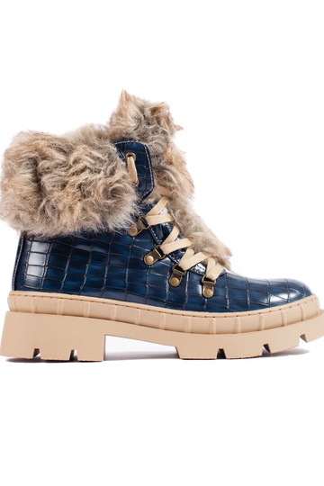 Stiefel für Damen mit Fell...