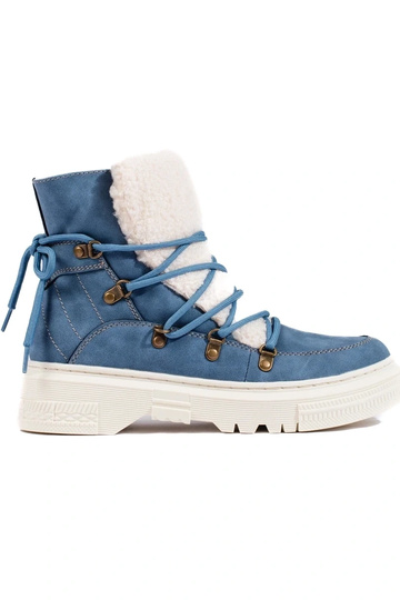 Blaue Damen-Schneestiefel...