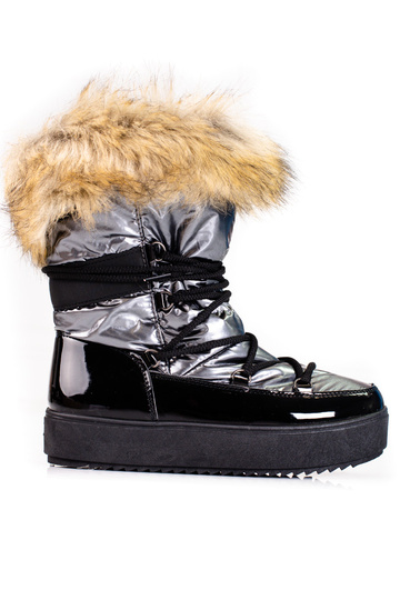 Schneestiefel mit Plateau...