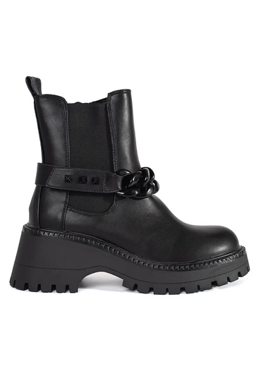Damenschuhe mit Kette in...