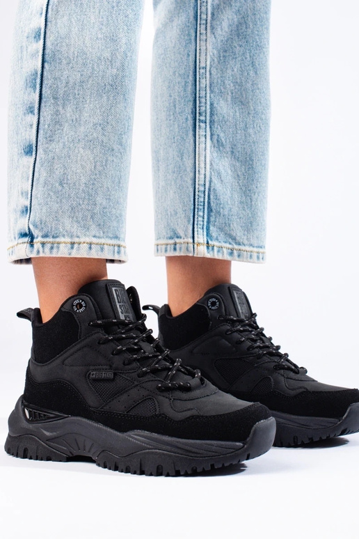 Schuhe Damen schwarz Big Star KK274356 Schuhe Damen schwarz Big Star KK274356