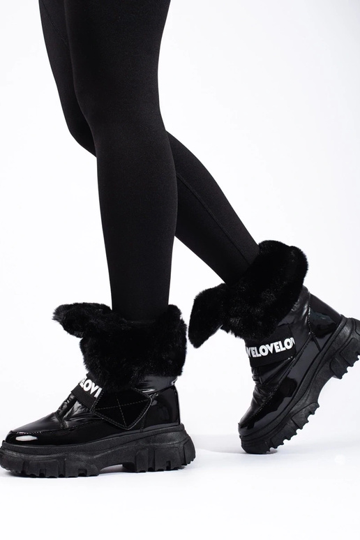 Schneestiefel mit Gummizug für Damen... Schneestiefel mit Gummizug für Damen...