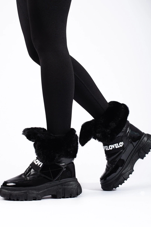 Schneestiefel mit Gummizug für Damen... Schneestiefel mit Gummizug für Damen...