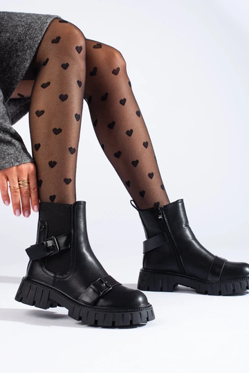 Damenschuhe mit Plateau in... 2