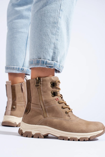 Schnürstiefelette mit... 2