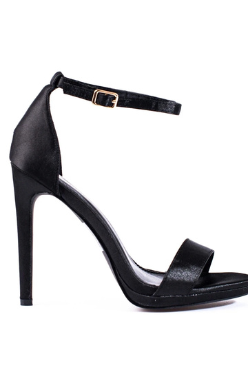 Schwarze Damen Sandalen mit...