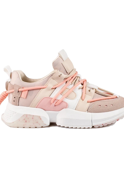 rosa Sneakers Modell Schuhe Shelovet