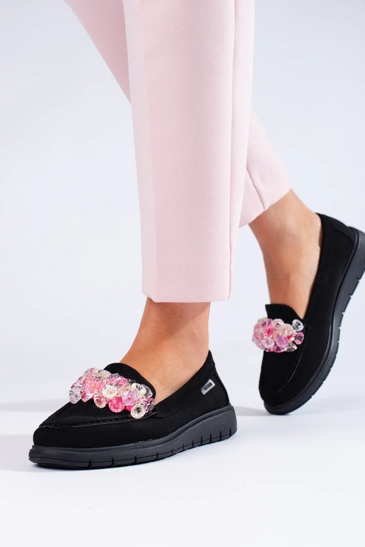 Shelovet Wildleder-Plateau-Mokassins Shelovet Wildleder-Plateau-Mokassins