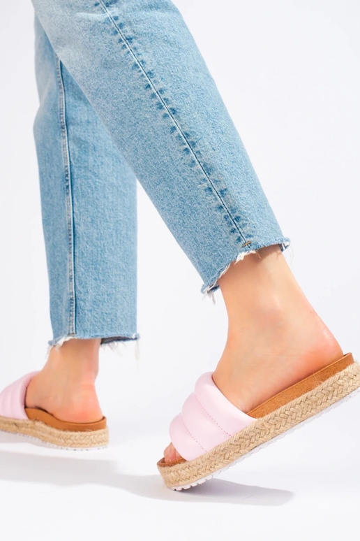 Damen-Hausschuhe Espadrilles mit... Damen-Hausschuhe Espadrilles mit...