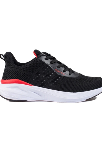 schwarze Sportschuhe mit...