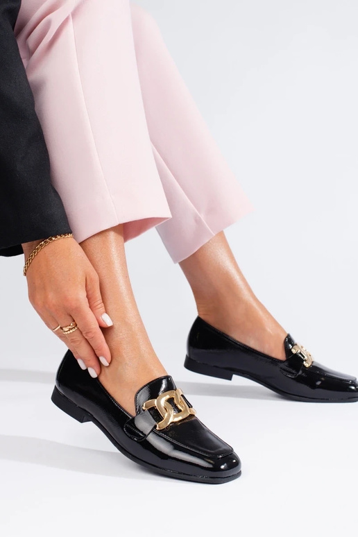 Schwarze Damen-Stiefeletten mit... Schwarze Damen-Stiefeletten mit...