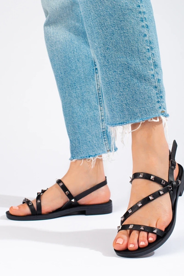 schwarze Sandalen mit... 2
