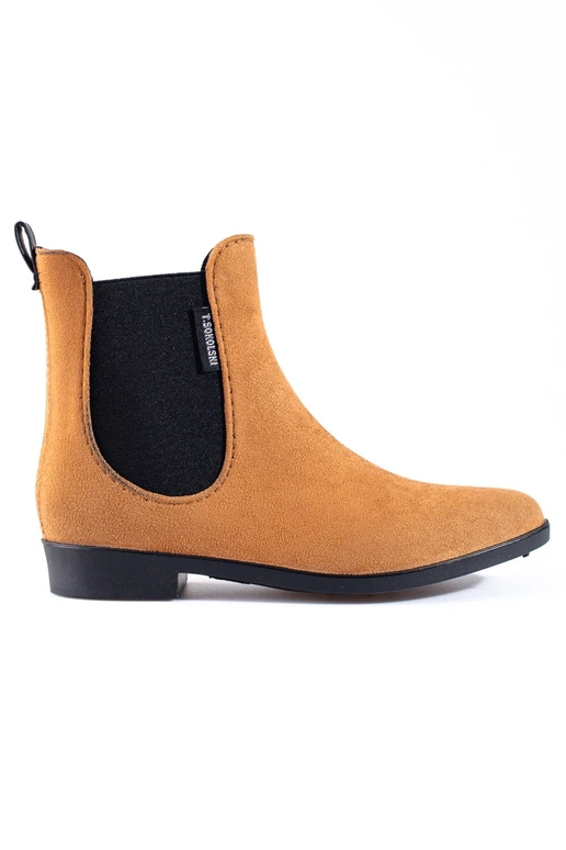 Braune Gummischuhe T.Sokolski