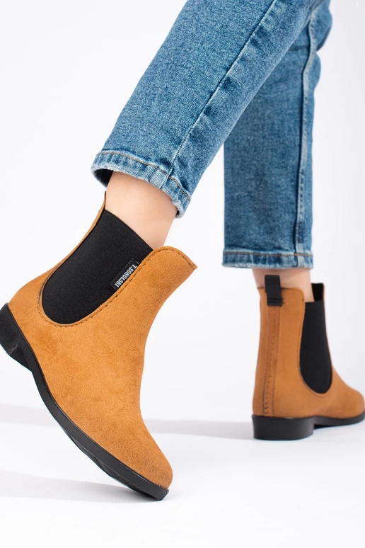 Braune Gummischuhe T.Sokolski