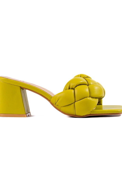 grüne Hausschuhe Shelovet