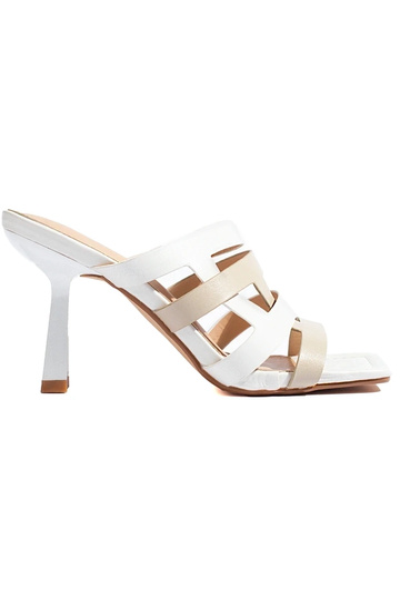 weiße Hausschuhe Shelovet