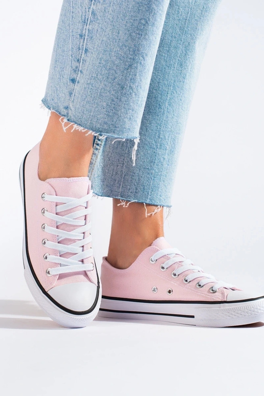 Rosa Vico-Sneaker im klassischen Modell Rosa Vico-Sneaker im klassischen Modell