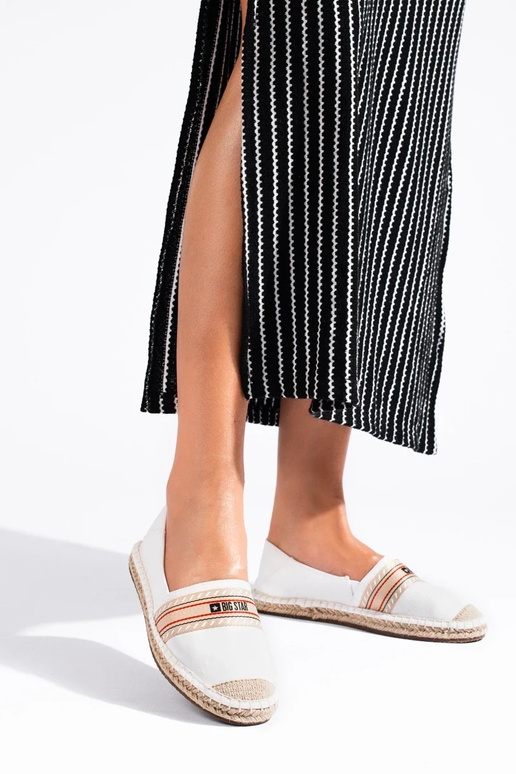 weiße Espadrilles BIG STAR LL274893