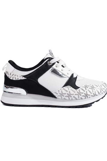 Weiß-schwarze Damenschuhe...