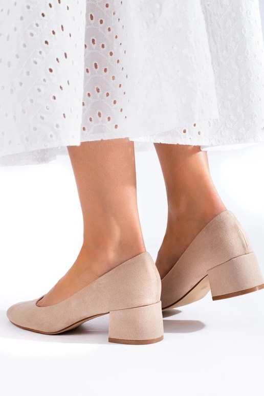 Klassische Damen High Heels Sand mit... Klassische Damen High Heels Sand mit...