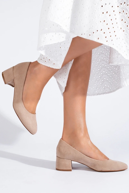 Klassische Damen High Heels Sand mit... Klassische Damen High Heels Sand mit...