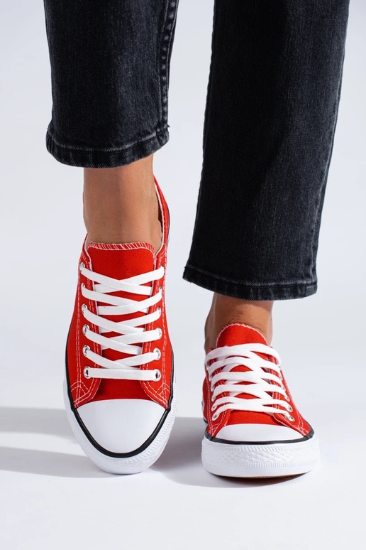 rote Schuhe Shelovet rote Schuhe Shelovet