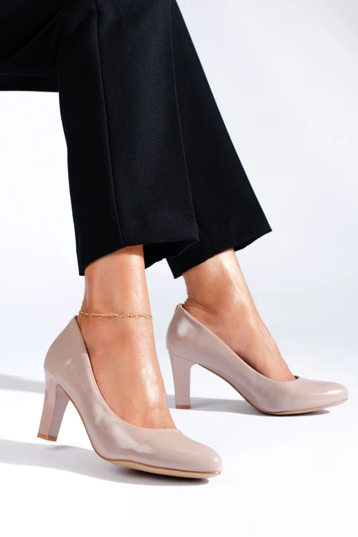Beige High Heels von Shelovet im...