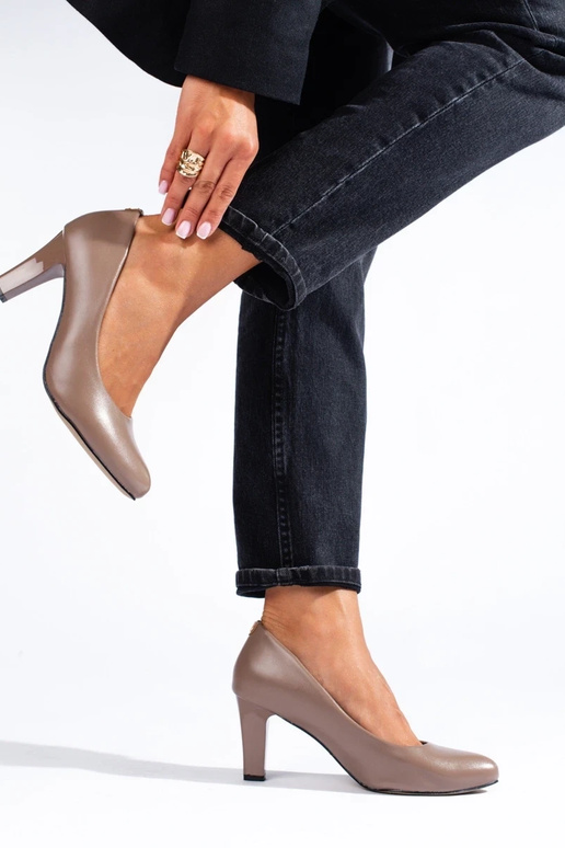 Klassisches Modell dunkelbeiger High...