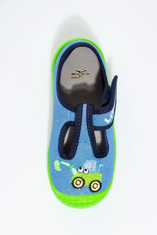 blaue Hausschuhe Shelovet