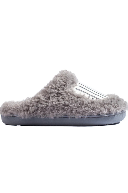 graue Hausschuhe Shelovet