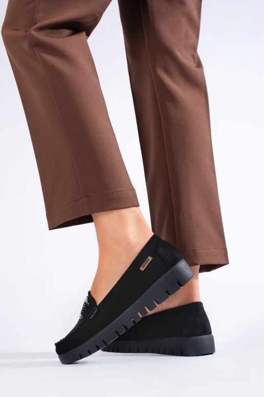 Shelovet Mokassins mit klobigem... Shelovet Mokassins mit klobigem...