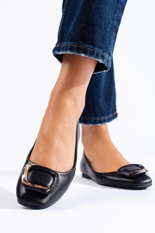 schwarze Ballerinas Shelovet schwarze Ballerinas Shelovet