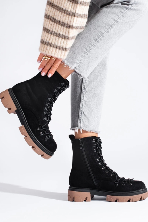 Vinceza Wildleder-Schnürstiefel in... Vinceza Wildleder-Schnürstiefel in...