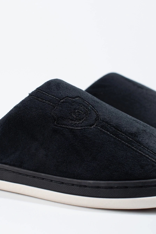 schwarze Herrenhausschuhe Shelovet