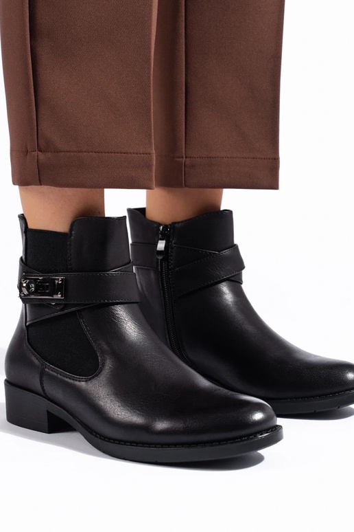 Schwarze Damenschuhe flach Schwarze Damenschuhe flach