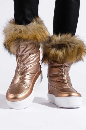 Rosa Damen-Schneestiefel... 2