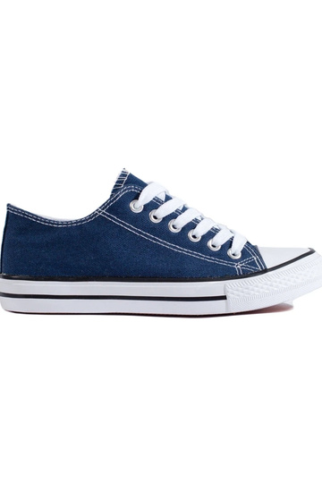 Blaue Schuhe des...