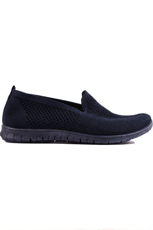 Blaue Slipper des Slip-On-Modells