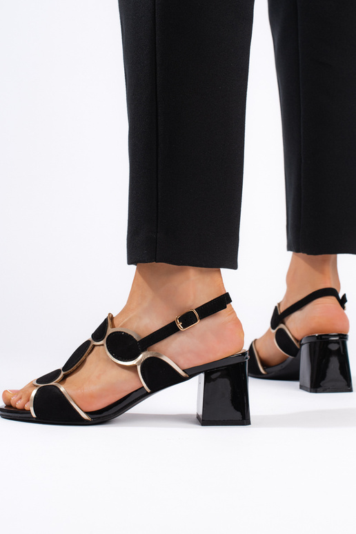 schwarze Sandalen schwarze Sandalen