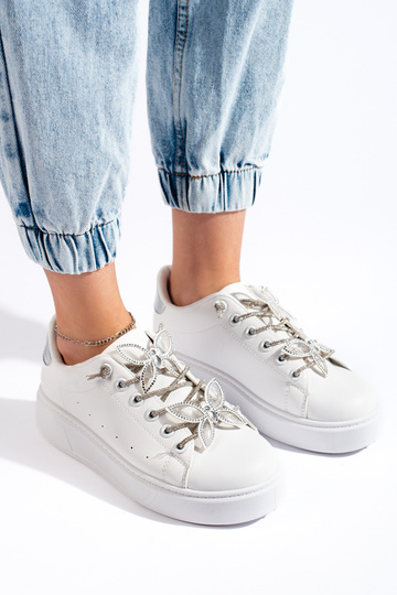 Weiße Turnschuhe mit... 2