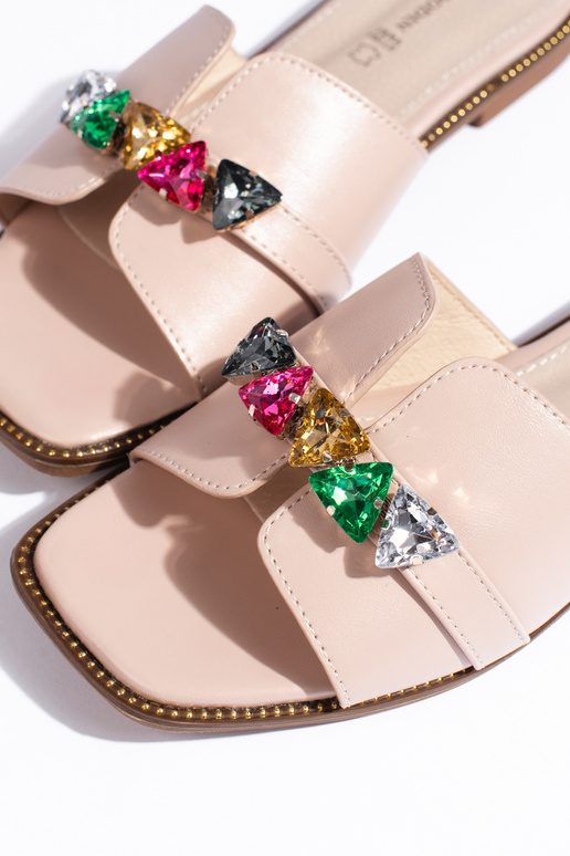 Beige Hausschuhe Beige Hausschuhe