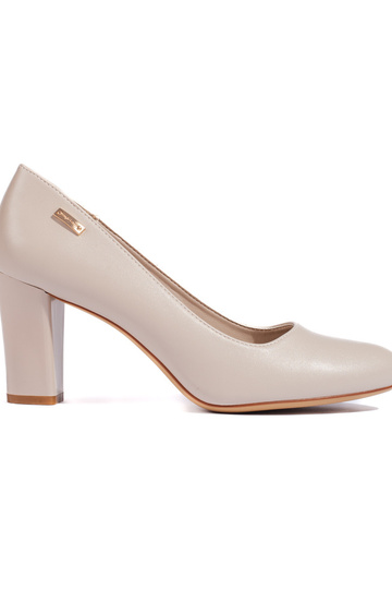 graue High Heels von Sergio...