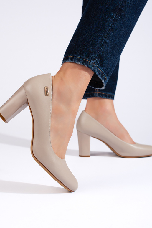 graue High Heels von Sergio Leone graue High Heels von Sergio Leone