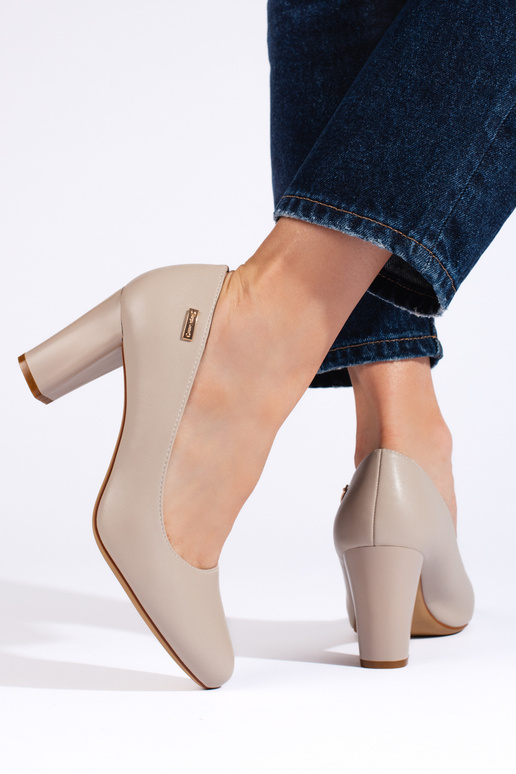 graue High Heels von Sergio Leone graue High Heels von Sergio Leone