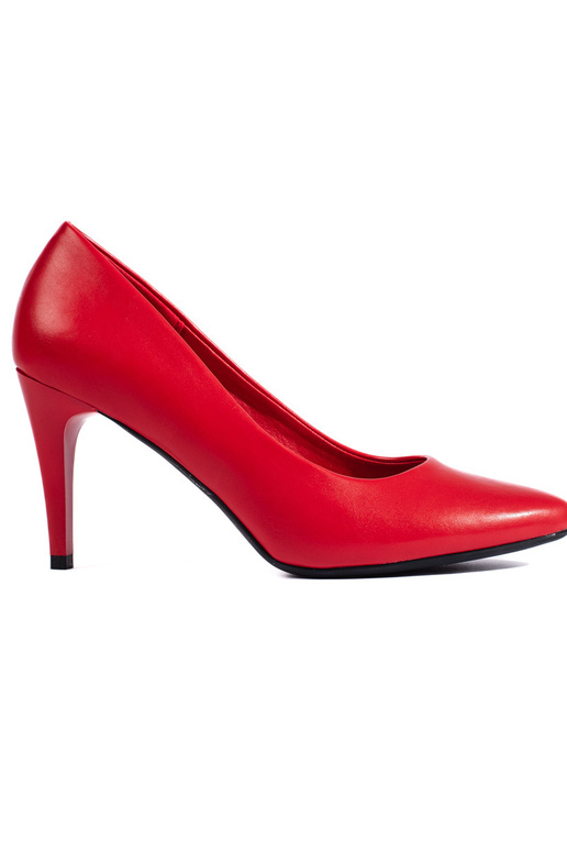 rote High Heels mit dünnem Absatz von... rote High Heels mit dünnem Absatz von...