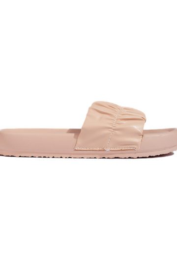 Beige Hausschuhe